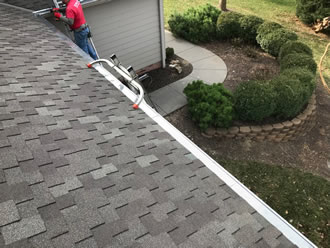 Grandview Window & Gutter Cleaning offers professional gutter guard protection installation services.